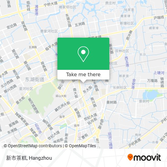 新市茶糕 map