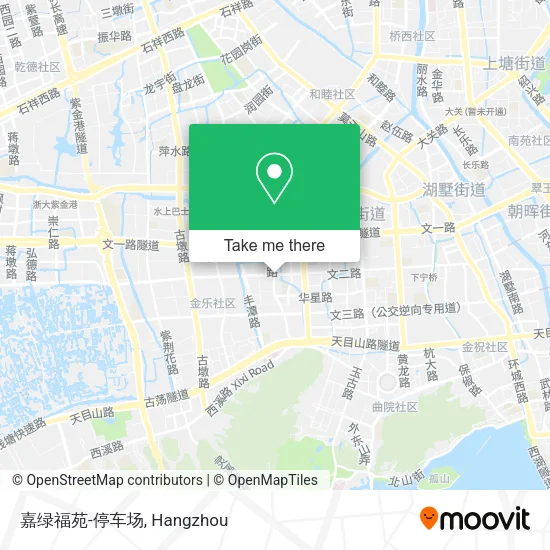 嘉绿福苑-停车场 map