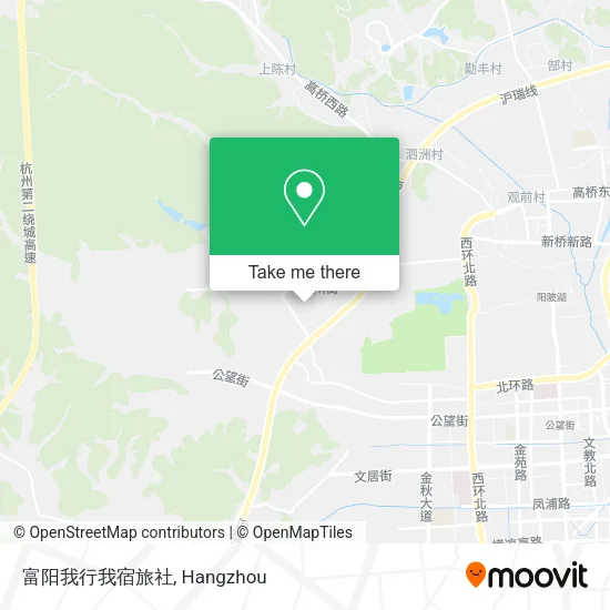 富阳我行我宿旅社 map