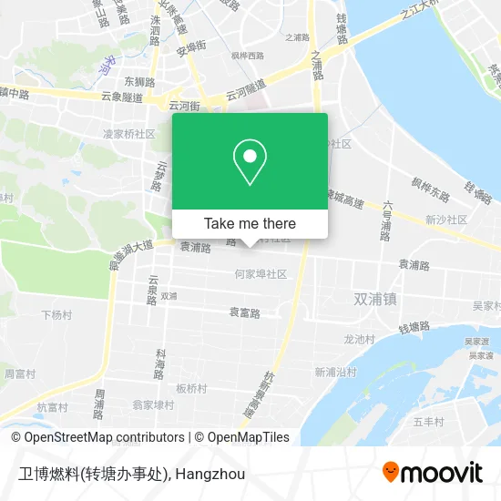 卫博燃料(转塘办事处) map