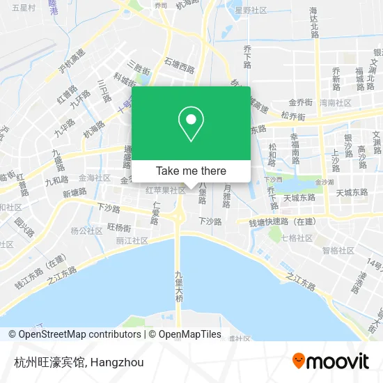 杭州旺濠宾馆 map