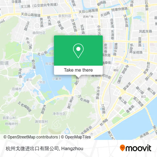杭州戈微进出口有限公司 map