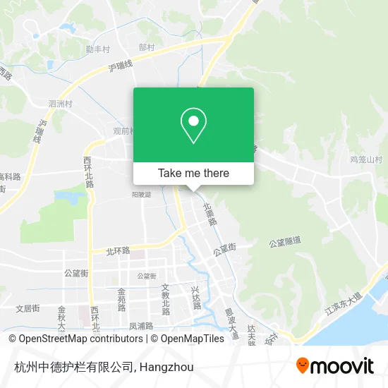 杭州中德护栏有限公司 map