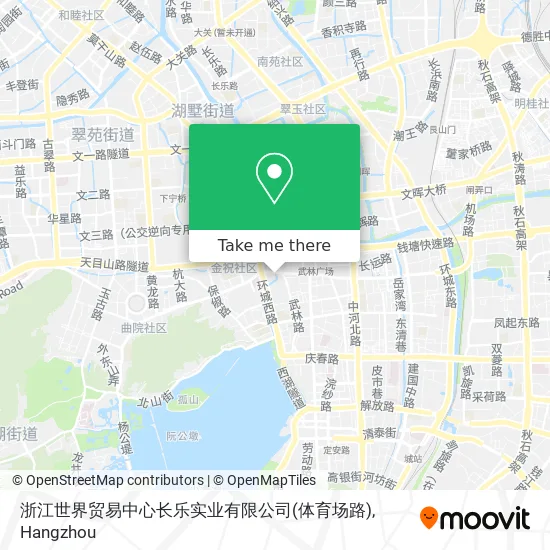 浙江世界贸易中心长乐实业有限公司(体育场路) map