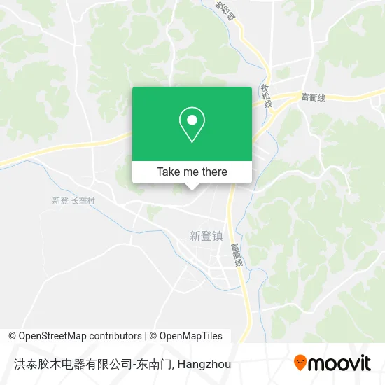 洪泰胶木电器有限公司-东南门 map