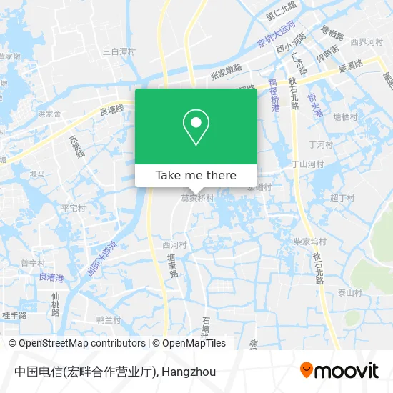中国电信(宏畔合作营业厅) map