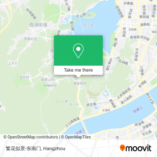 繁花似景-东南门 map