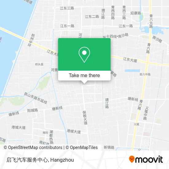 启飞汽车服务中心 map