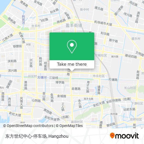 东方世纪中心-停车场 map