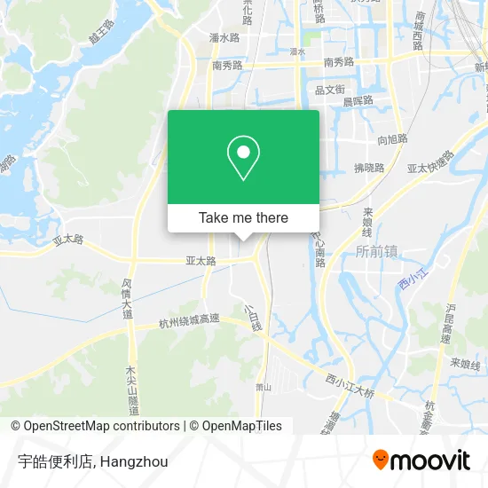宇皓便利店 map