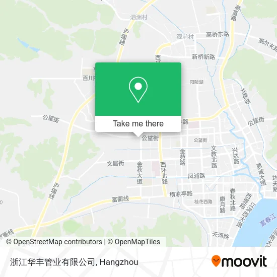 浙江华丰管业有限公司 map