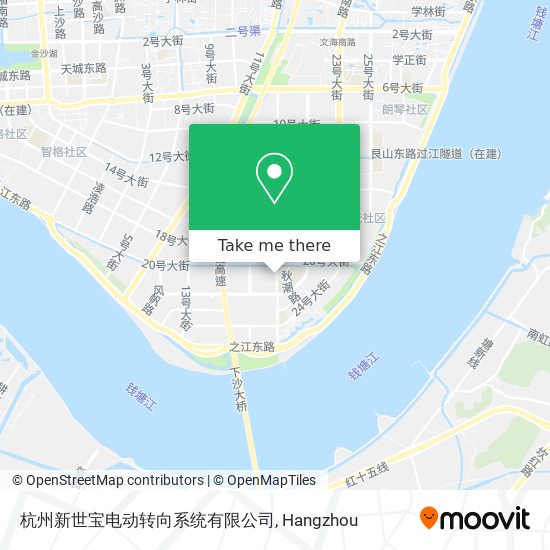 杭州新世宝电动转向系统有限公司 map