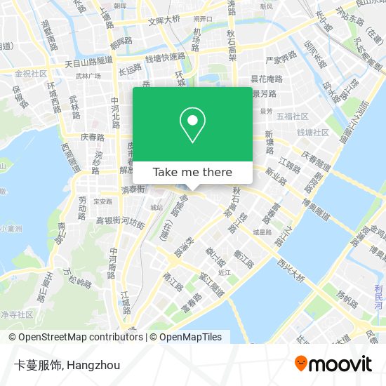 卡蔓服饰 map