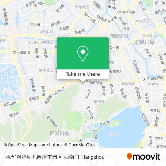 枫华府第幼儿园庆丰园区-西南门 map