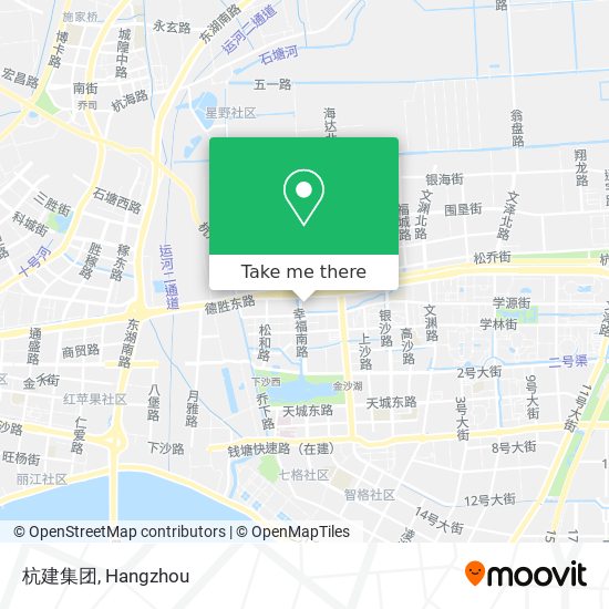杭建集团 map