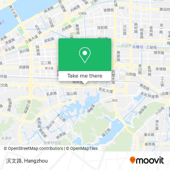 滨文路 map