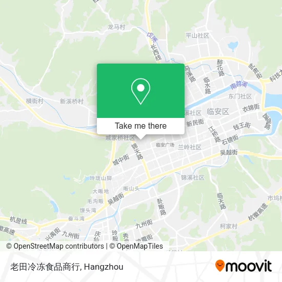 老田冷冻食品商行 map