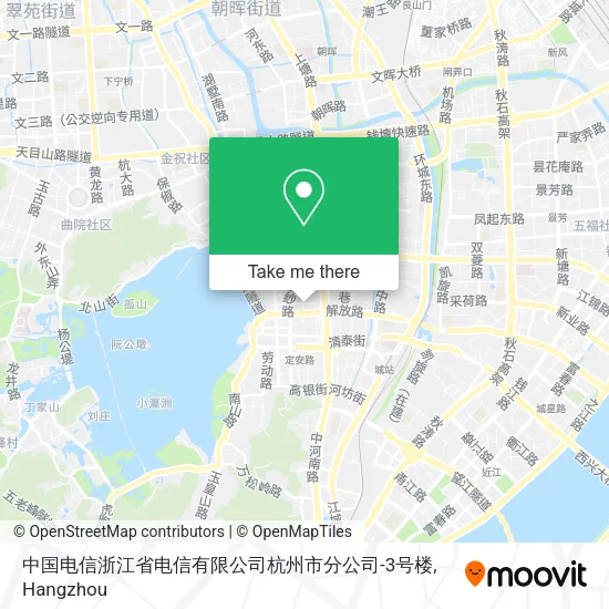 中国电信浙江省电信有限公司杭州市分公司-3号楼 map