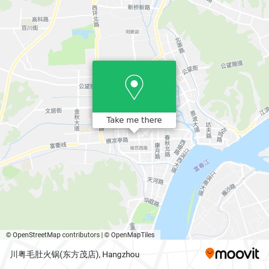 川粤毛肚火锅(东方茂店) map