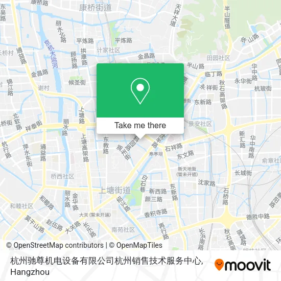 杭州驰尊机电设备有限公司杭州销售技术服务中心 map