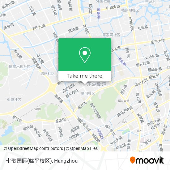 七歌国际(临平校区) map