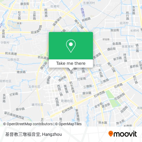 基督教三墩福音堂 map