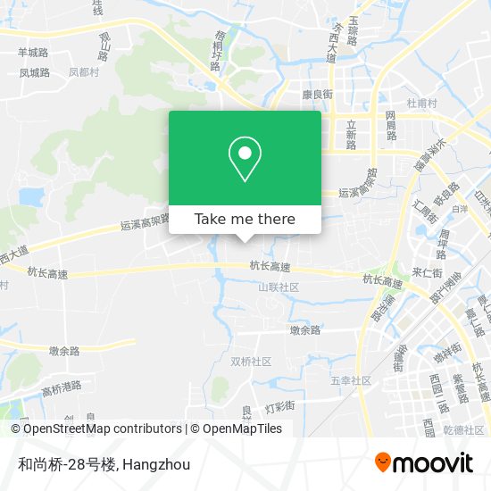 和尚桥-28号楼 map