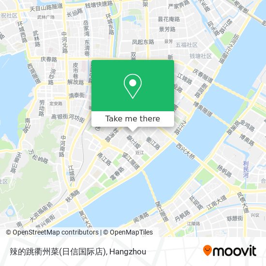 辣的跳衢州菜(日信国际店) map