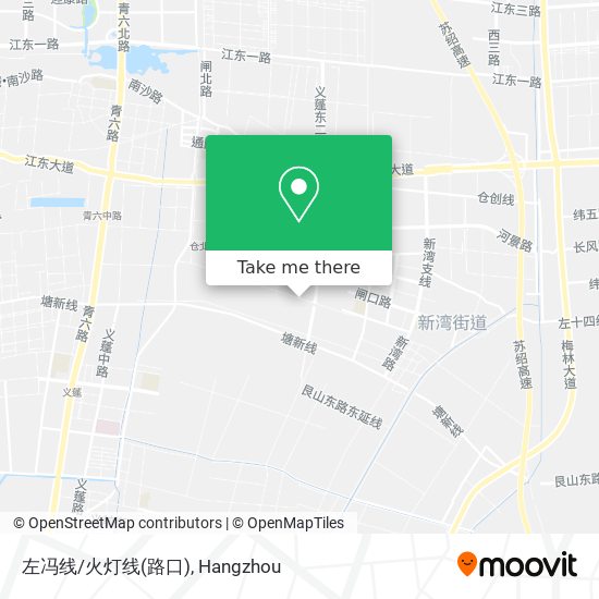 左冯线/火灯线(路口) map