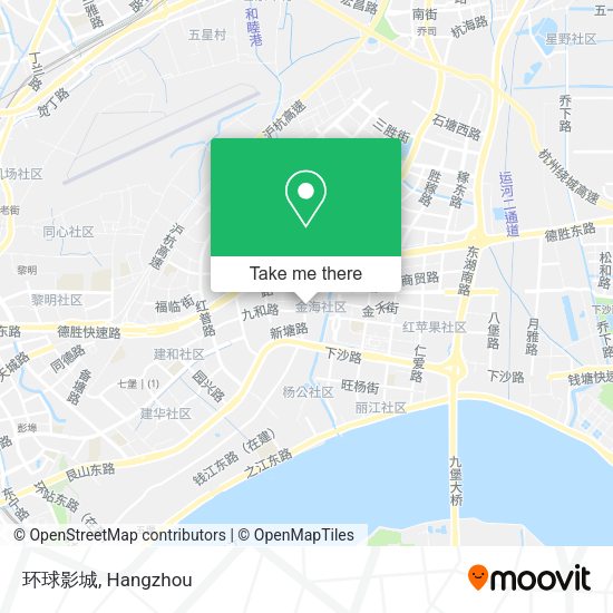 环球影城 map