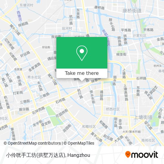 小伶咣手工坊(拱墅万达店) map