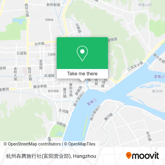 杭州犇腾旅行社(富阳营业部) map