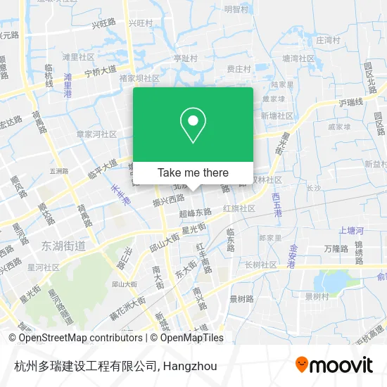 杭州多瑞建设工程有限公司 map