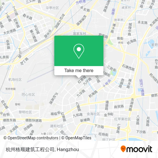 杭州格顺建筑工程公司 map