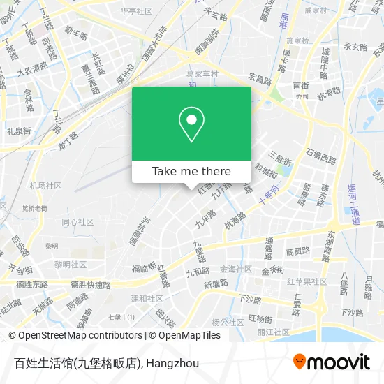 百姓生活馆(九堡格畈店) map