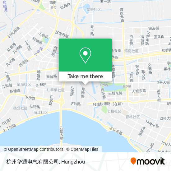 杭州华通电气有限公司 map