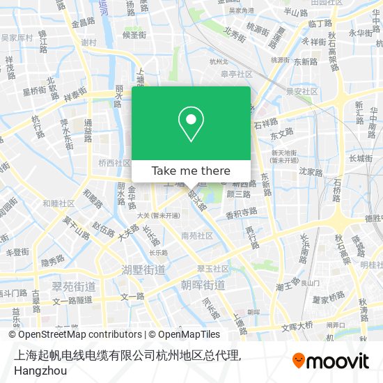 上海起帆电线电缆有限公司杭州地区总代理 map