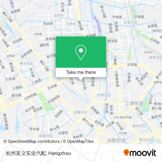 杭州富义实业汽配 map