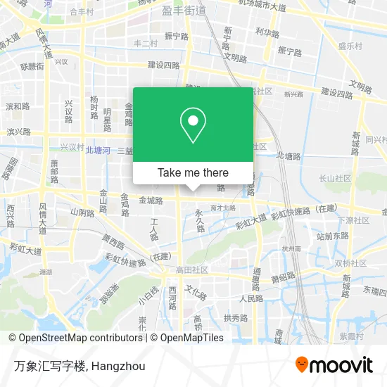 万象汇写字楼 map