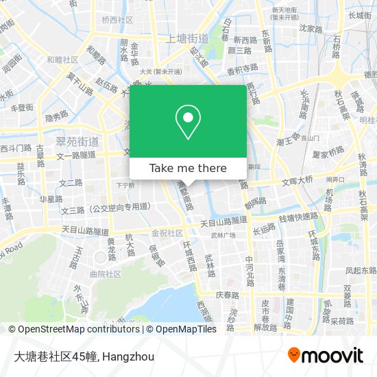 大塘巷社区45幢 map