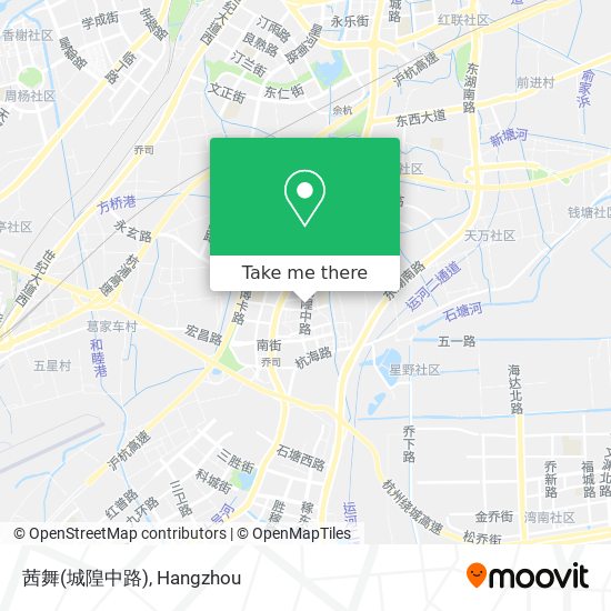 茜舞(城隍中路) map