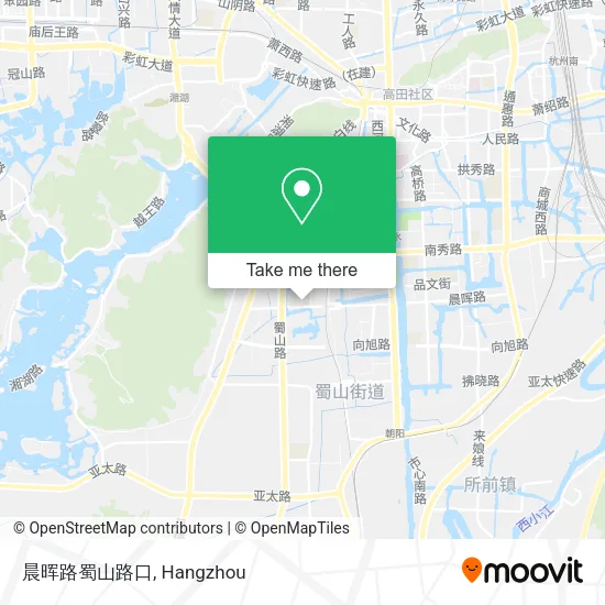 晨晖路蜀山路口 map