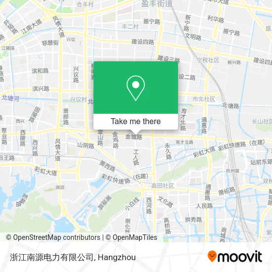 浙江南源电力有限公司 map