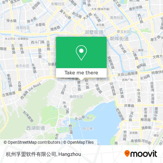 杭州孚盟软件有限公司 map