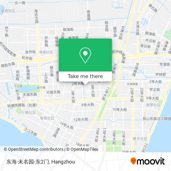 东海·未名园-东2门 map