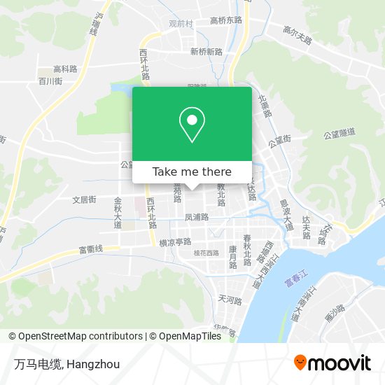 万马电缆 map