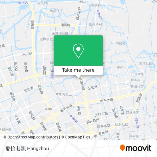 酷怡电器 map