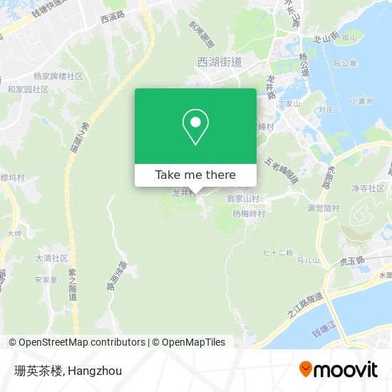 珊英茶楼 map