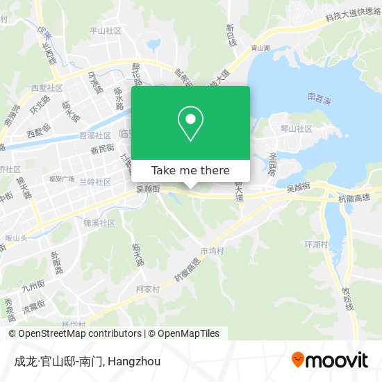 成龙·官山邸-南门 map