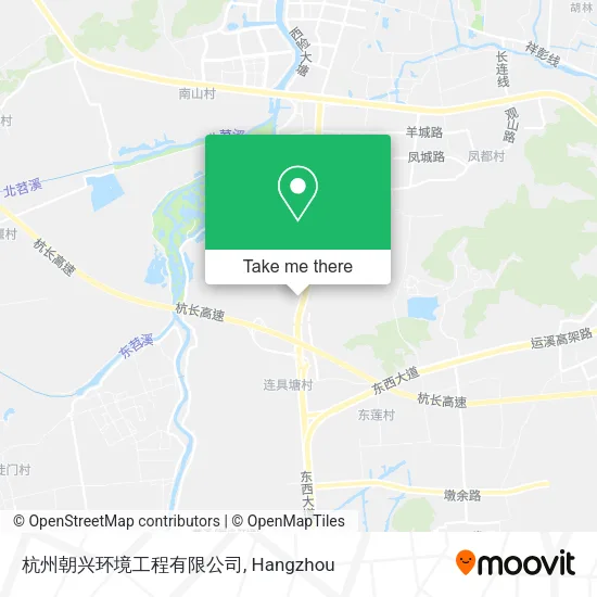 杭州朝兴环境工程有限公司 map
